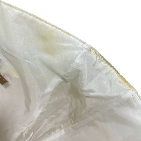 Versace Parfume Snow White Bag 17 x 15 x 4 w/ Keychain Slight Stains Inside - Picture 9 of 11